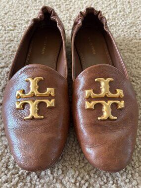 Tory Burch Eleanor Loafers - Bourbon
